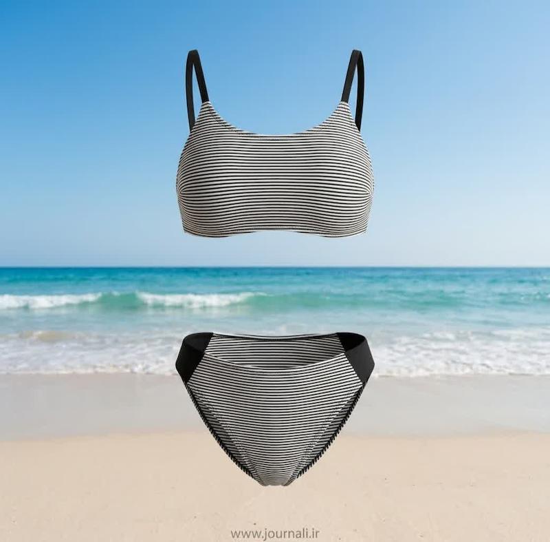 مایو بیکینی (دو تیکه ) برند CUPSHE  کد caa12c3k009ca