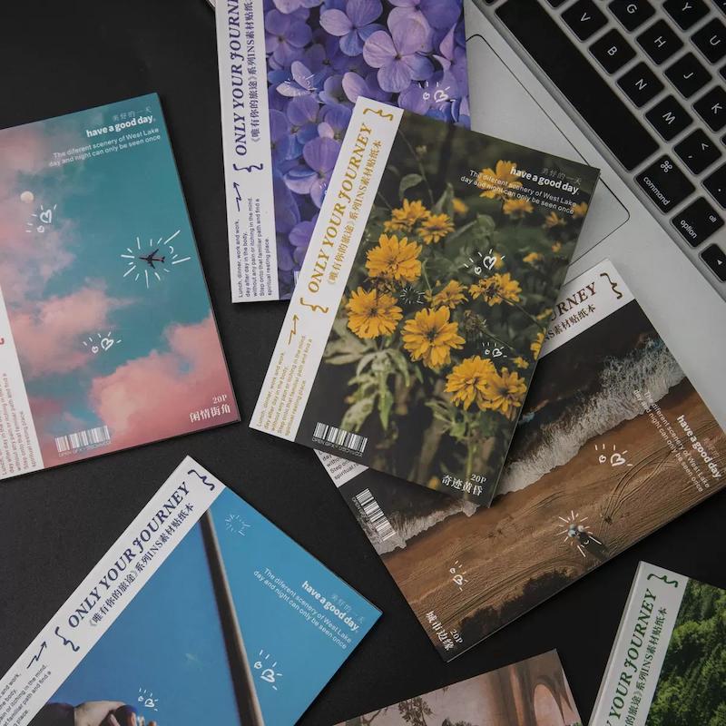 دفترچه استیکر color stories 
