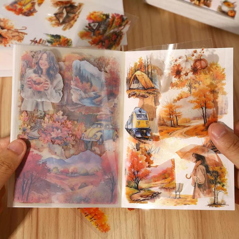 ✨دفترچه استیکر Four Seasons Journey ✨