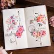 🌺 دفترچه استیکر Blooming Garden