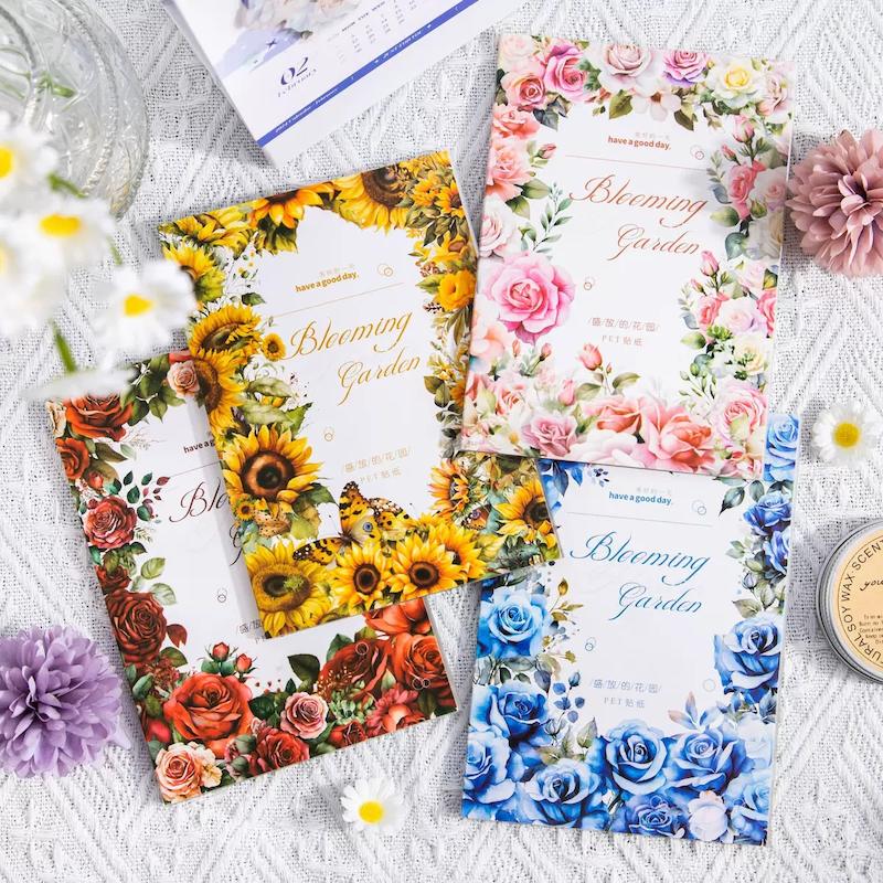 🌺 دفترچه استیکر Blooming Garden