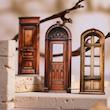 پک استیکر Vintage Windows & Doors