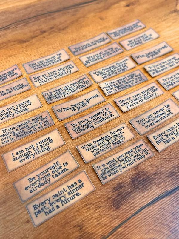 پک استیکر Vintage Text ✨