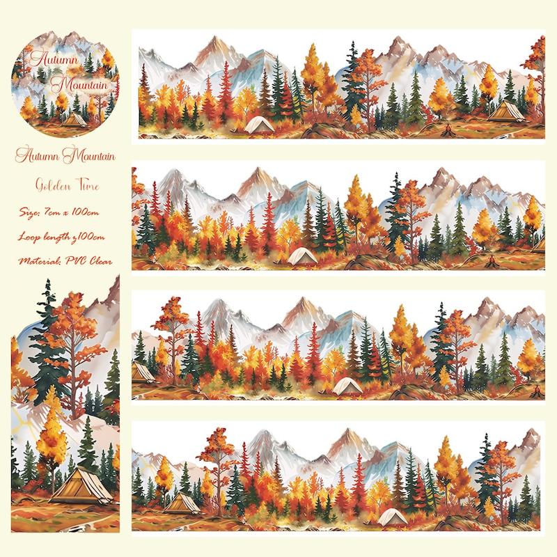 واشی Autumn mountain 🍁🍂