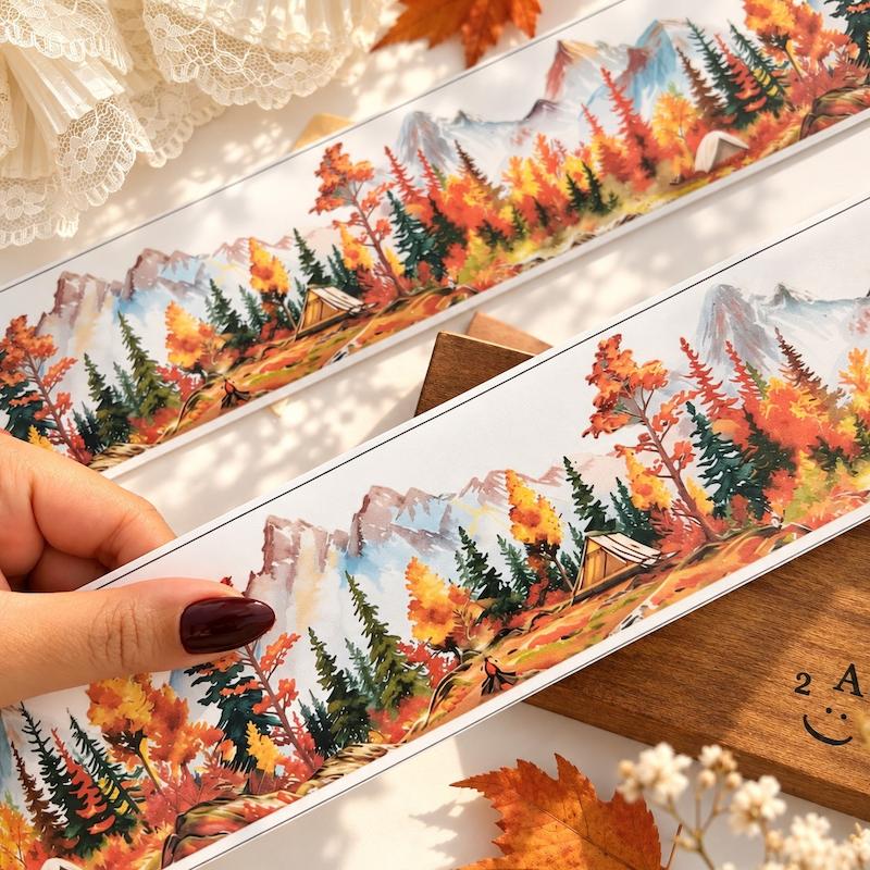 واشی Autumn mountain 🍁🍂