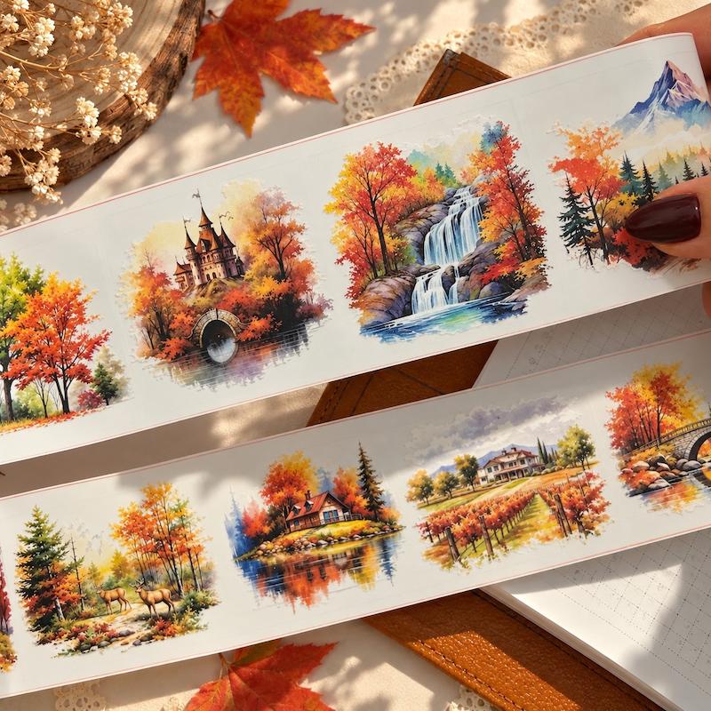 واشی Autumn Landscape 🍂🍁