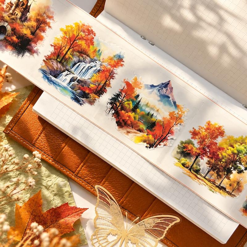 واشی Autumn Landscape 🍂🍁