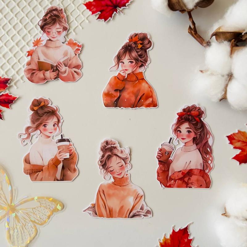 پک استیکری Atumun girls 🍁🍂