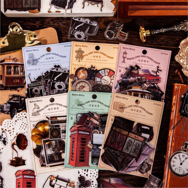 ✨ پک استیکر Vintage Archive ✨