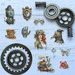 ⚙️  پک استیکری استیم پانک ⚙️ 