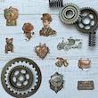 ⚙️  پک استیکری استیم پانک ⚙️ 