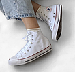 Chuck Taylor All Star High Top White / کانورس کلاسیک سفید ساقدار