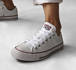  Classic Chuck Taylor All Star Low Top white/ کانورس کلاسیک سفید بدون ساق 