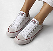  Classic Chuck Taylor All Star Low Top white/ کانورس کلاسیک سفید بدون ساق 