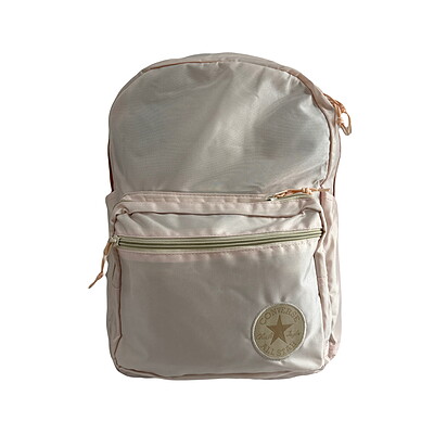 Cream backpack