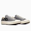 Converse x Comme des Garçons PLAY Chuck 70 Low Top grey