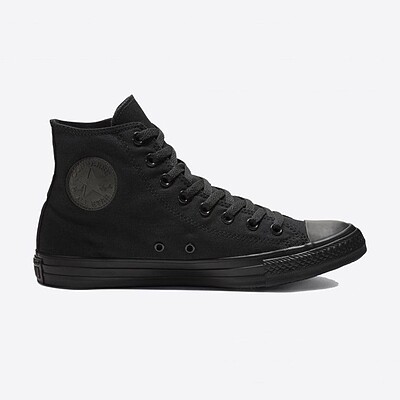 کانورس کلاسیک تمام مشکی ساقدار/Mono Colour Chuck 70 High Top