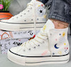 Platform Embroidered Converse