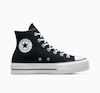 کانورس پلتفرم مشکی ساق بلند | Converse Platform Black Hightop