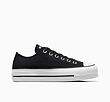 کانورس پلتفرم مشکی بدون ساق/ Chuck Taylor All Star Lift Platform low Top Black