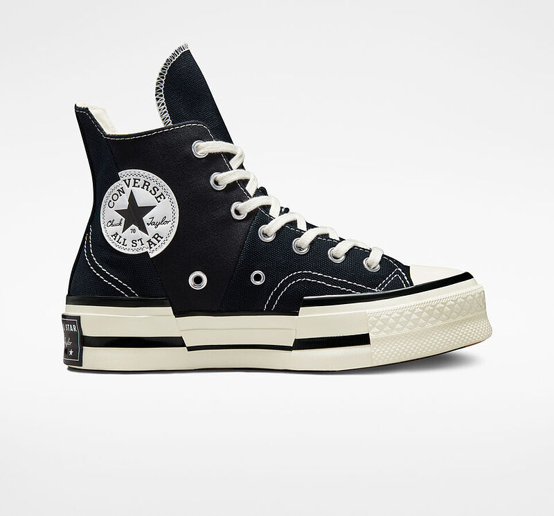 کانورس 1970s پلاس مشکی ساقدار- Converse Chuck 70s Plus Black Hightop