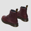 Dr martens leather burgundy boot