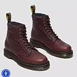 Dr martens leather burgundy boot