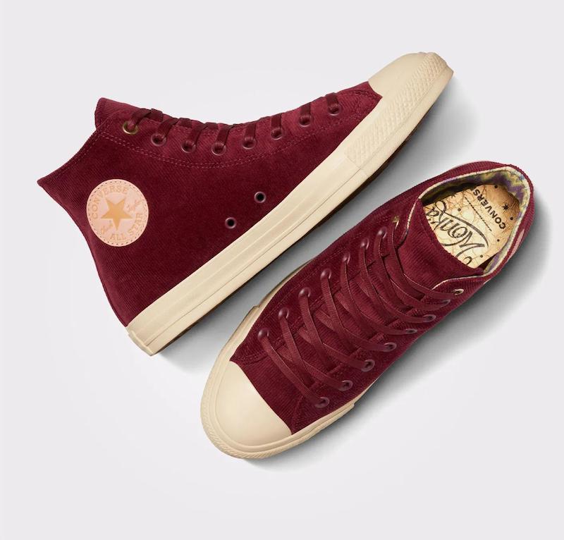 Wonka converse/کانورس ونکا/زرشکی