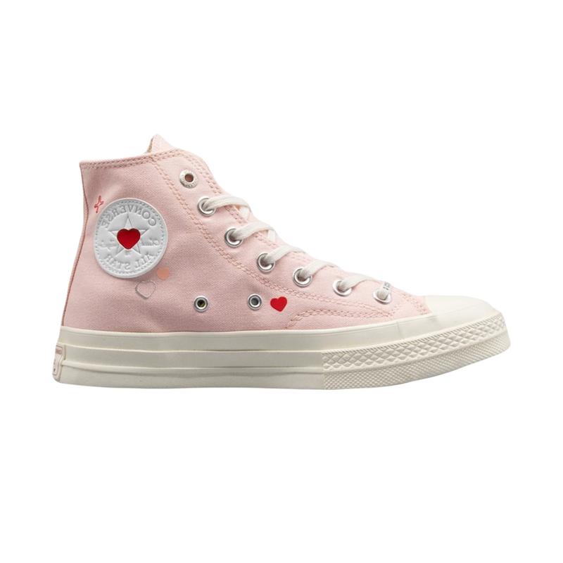 کانورس 1970 هارتس بسکت ساقدار/صورتی/pinki/ Converse 1970s HeartsBasket Hightop