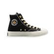 کانورس 1970 ستاره ای مشکی طلایی ساقدار | Converse 1970s Black Gold Stars Hightop