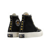 کانورس 1970 ستاره ای مشکی طلایی ساقدار | Converse 1970s Black Gold Stars Hightop