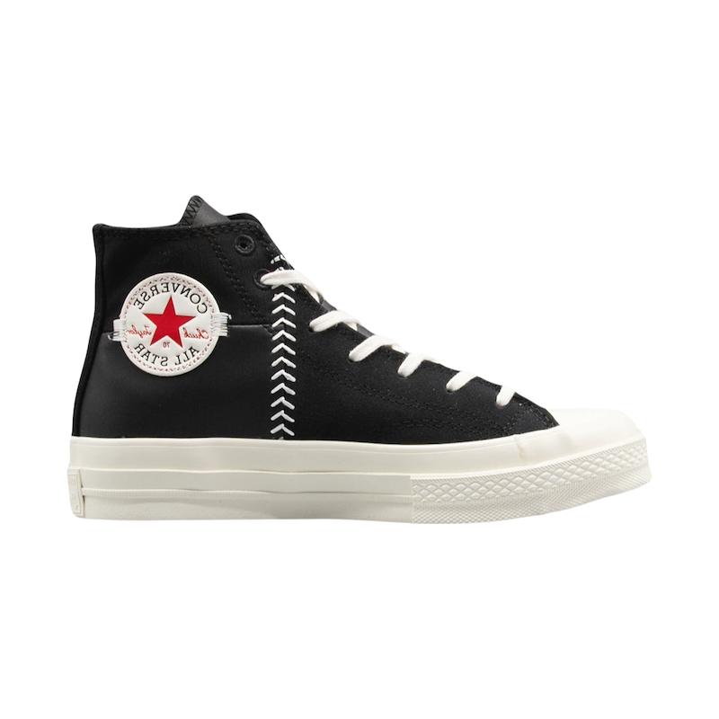 کانورس کرفتد میکس مشکی ساقدار | Converse Crafted Mixed Material Black High Top