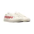 کانورس پلی مولتی هارت سفید ساق کوتاه | Converse Cdg Play Multi Heart White Lowtop