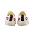 کانورس پلی مولتی هارت سفید ساق کوتاه | Converse Cdg Play Multi Heart White Lowtop