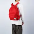Red backpack go pro