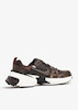 Nike V2K Run Velvet Brown White black baroque leather