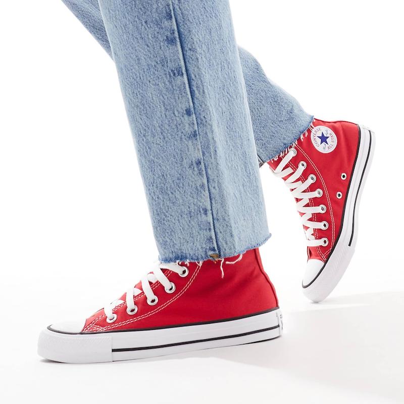 کانورس کلاسیک ساقدار قرمز | Red Classic Converse