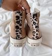 Platform Khaki Converse/کانورس پلتفرم خاکی