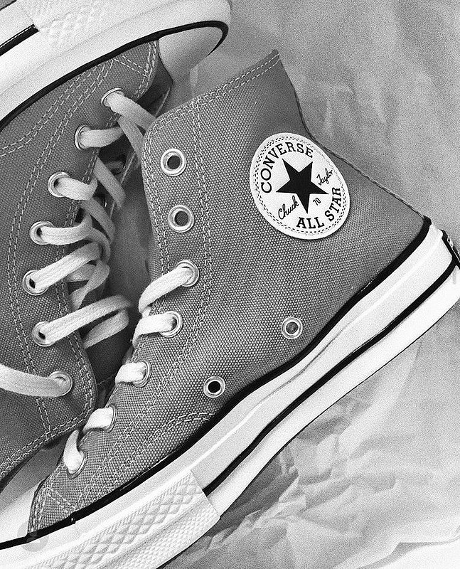 Chuck 70 Vintage Canvas / کانورس 1970 طوسی ساقدار