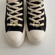 کانورس پلتفرم مشکی قلبی ساقدار | Converse Platform Hearts Black Hightop