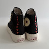 کانورس پلتفرم مشکی قلبی ساقدار | Converse Platform Hearts Black Hightop