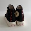 کانورس پلتفرم مشکی قلبی ساقدار | Converse Platform Hearts Black Hightop