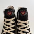 کانورس پلتفرم مشکی قلبی ساقدار | Converse Platform Hearts Black Hightop