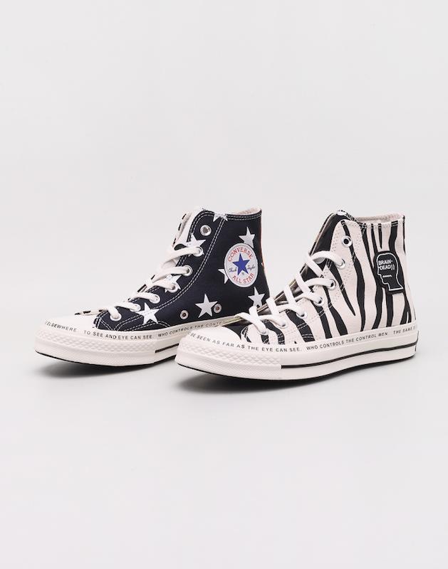 کانورس دو طرفه | Brain Dead x Chuck70 High Mismatched Prints