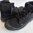 Palladium black boot