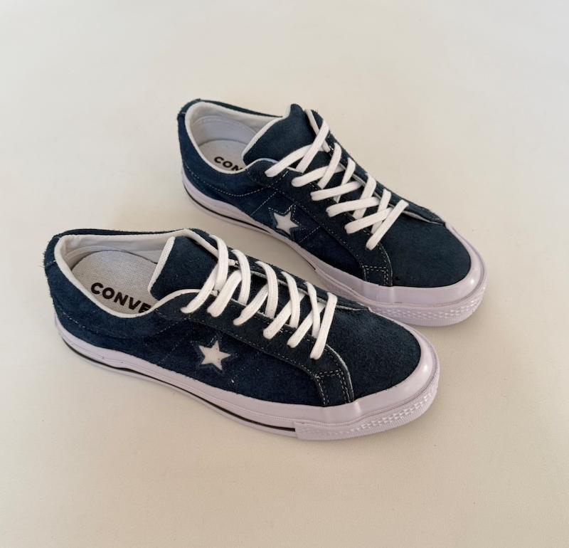 Converse one star blue