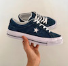 Converse one star blue