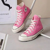 کانورس 1970 صورتی ساقدار/ Chuck 70 High Top Pink