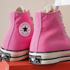 کانورس 1970 صورتی ساقدار/ Chuck 70 High Top Pink