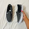 Vans Slip On Chess Black And Grey